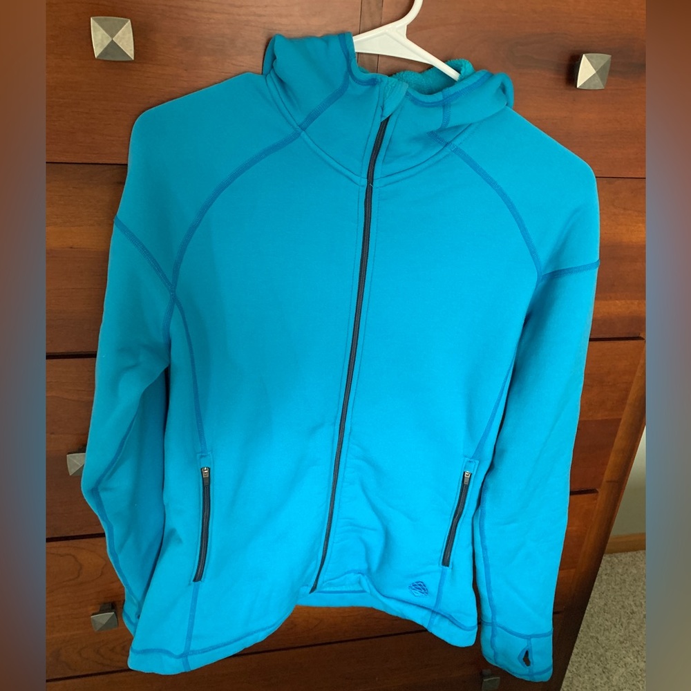 Stio full zip fleece jacket. EUC. Size L